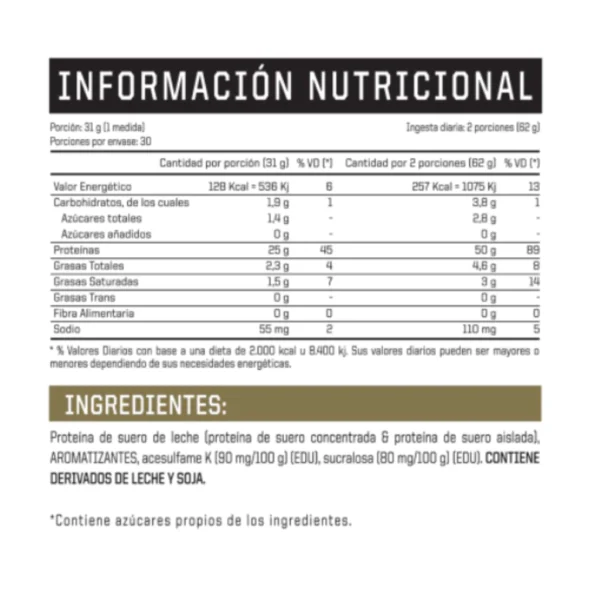 WHEY PROTEIN - ENA TRUEMADE 930g