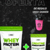 COMBO STAR NUTRITION PROTEINA DE 1 KILO + CREATINA 300 GRS INCLUYE UN SHAKER ¡Regalo sorpresa! (gel/barritas/gorro)