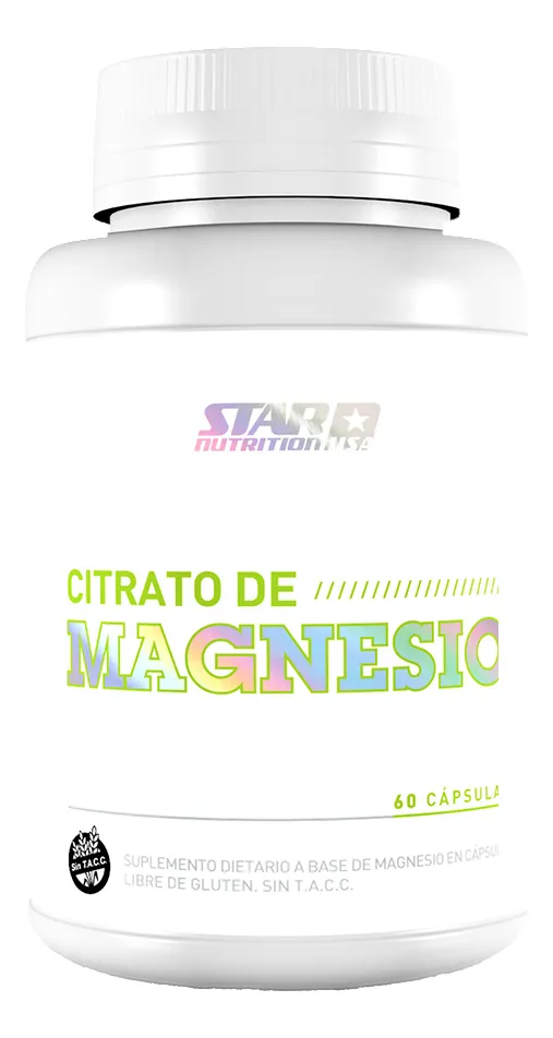CITRATO DE MAGNESIO STAR NUTRITION CAPSULAS